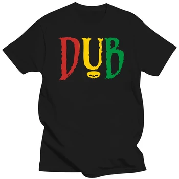 Даб-футболка Reggae Club Step Music Rasta Cool Retro Festival, веселая футболка, свободный плюс размер? Футболка