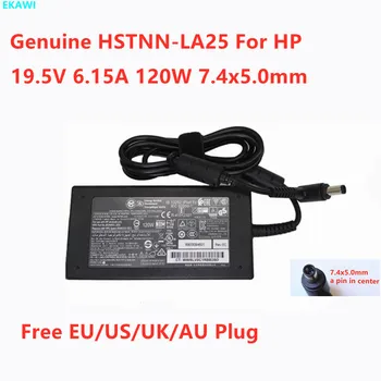 Подлинный Адаптер переменного Тока HSTNN-LA25 19,5V 6.15A 120 Вт HSTNN-DA25 HSTNN-CA25 Для Зарядного Устройства Для Ноутбука HP