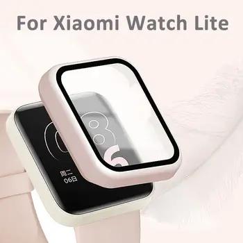 Чехол с полным покрытием из жесткого ПК для Xiaomi Mi Watch Lite / Redmi Smart Watch, защитный чехол для экрана, рамка для смарт-часов, умные аксессуары