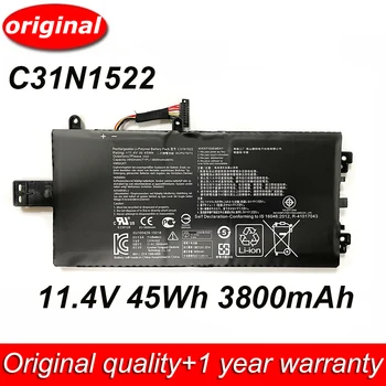 Новый C31N1522 11,4V 45Wh 3800mAh Оригинальный Аккумулятор для Ноутбука Asus Q553U Q553UB N593UB N593UB-1A Серии 0B200-01880000