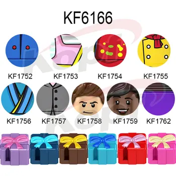 Коллекция персонажей мультфильмов KF6166 Строительные блоки Фигурки Развивающие Игрушки для детей Подарки