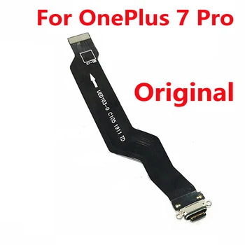 Оригинальная док-станция для зарядки USB Type-C, разъем для подключения платы зарядки, гибкий кабель для замены Oneplus 7 Pro 1 + 7 pro