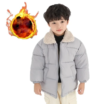 Зимние толстые куртки для мальчиков 2021 года, модная теплая пуховая куртка для маленьких мальчиков, детская верхняя одежда, пальто для детей 2-8 лет, куртки для девочек