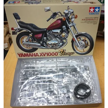 14044 Комплект пластиковых моделей мотоцикла Yamaha XV1000 Virago Tamiya 1/12