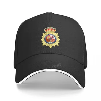 Крутая бейсболка Национальной полиции Испании, Летняя Регулируемая Повседневная мужская уличная полицейская кепка Испании