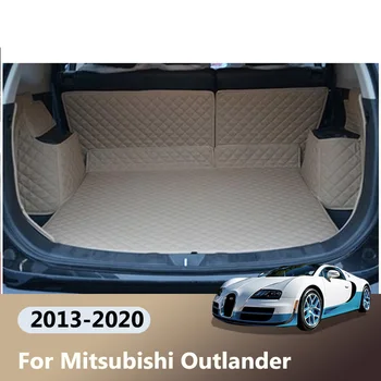 Хорошее качество! Специальные Коврики Для Багажника Автомобиля Mitsubishi Outlander 2020-2013 На 5 Мест, Прочные Ковры Для Багажника, Чехол Для багажника Грузового Лайнера