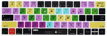 Для Mac OSX Горячая клавиша Функционального Сочетания Клавиш Обложка клавиатуры Скин клавиатуры для Macbook Pro 13