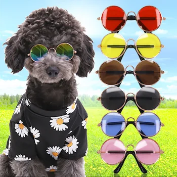 Солнцезащитные очки для домашних собак и кошек, Классные Красивые Аксессуары, Солнцезащитные очки для маленьких и средних собак, Универсальные солнцезащитные очки