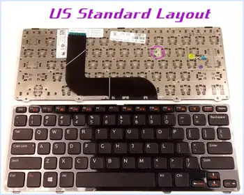 Новая клавиатура с американской Раскладкой для ноутбука Dell Vostro V3360D-1908 V3360D-1308 V3360D-1608 V3360 V3360D-1508/Тетрадь с рамкой