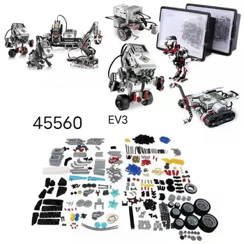 Совместимость с EV3 Blocks 45544 Комплект Деталей 45560 Учебные ПОСОБИЯ Робот Для Сборки Мелких Частиц Игрушки-Головоломки