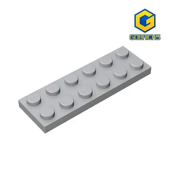 10ШТ Gobricks GDS-512 Пластина 2x6 совместима с lego 3795 Подарки детские поделки строительный блок Частицы Пластина DIY
