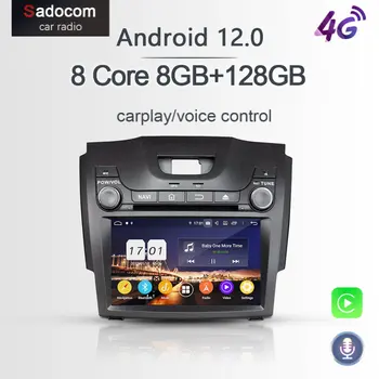 720P PX6 Android 12,0 8 core 8G 68G Автомобильный DVD-плеер автомагнитола авторадио для Chevrolet Trailblazer Colorado S10 Isuzu D-max MU-X