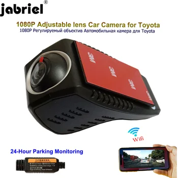 Jabriel Скрытая WiFi Автомобильная Камера 1080P автомобильный видеорегистратор dash cam 24-часовой рекордер для toyota corolla rav4 avensis t25 yaris chr Land Cruise