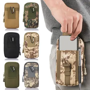 1 шт. военный камуфляж, маленький карманный ремень, поясная сумка, мужская тактическая сумка Molle, военный рюкзак для бега на открытом воздухе, дорожные сумки для кемпинга