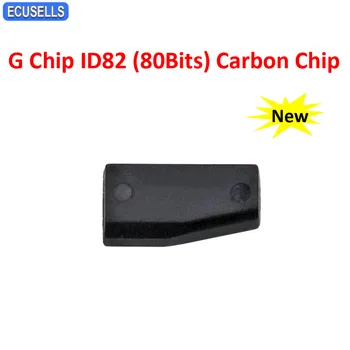 Чип для автомобильных ключей Ecusells Carbon Virgin, чип-транспондер G Chip ID82 (80 бит), карбоновый чип для Subaru XV 2012-2015