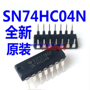 Новый оригинальный 5 шт./лот 74HC04 SN74HC04N встроенный DIP14