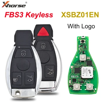 Xhorse XSBZ01EN VVDI FBS3 Smart Key с Бесключевым Доступом, Возобновляемый 315 МГц /433 МГц Для Mercedes Benz FBS3 С Кнопкой Запуска ​