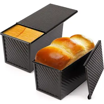 Форма для тостов с равномерной теплопроводностью, Форма для торта, гофрированный дизайн, Форма для выпечки хлеба своими руками, Инструменты для выпечки