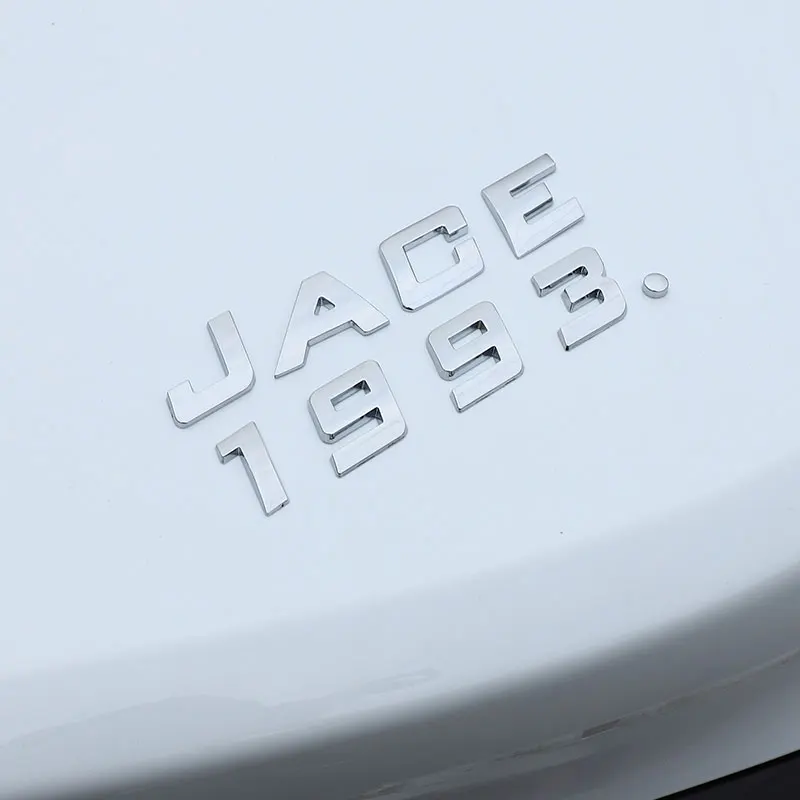 3D Металлическое Крыло Сбоку Кузова Значок Эмблема Наклейка Буквы Цифрового Алфавита Эмблема Украшения Автомобиля Наклейки для Audi A5 A6 A1 Q3 Q5 Изображение 4