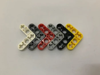 1шт совместим с Lego 32056 building block DIY 32056 3x3L детские детали с отверстием для вала, сгибающим тонкую рукоятку MOC