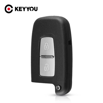 KEYYOU Smart Remote чехол Для ключей Hyundai IX35 Sonata 8 Elantra Kia K2 K5 Sportage Forte Сменная Оболочка 2/3/4 Кнопки
