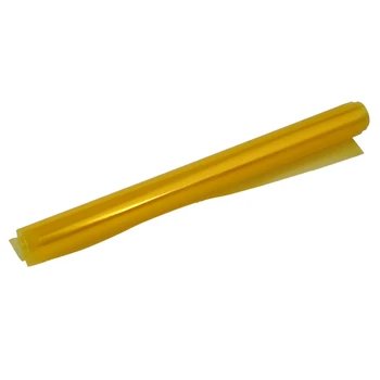 Желтый автомобильный задний противотуманный фонарь, тонировочная пленка для фар 30x60 см