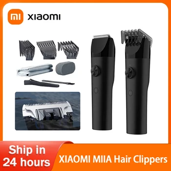 Origina Xiaomi Mijia Триммер для волос для мужчин, машинка для стрижки волос IPX7, бритва для стрижки, стираемая в машинке Керамическая режущая головка