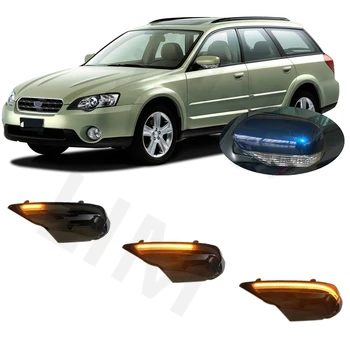 для Subaru Outback 2004 2005 2006 Динамический светодиодный индикатор Зеркало Указатель поворота Сигнальная лампа Аксессуары