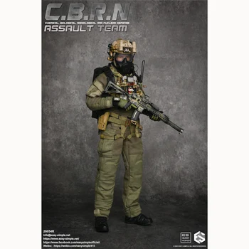Аксессуары Модель для EASY & SIMPLE ES 26054R CBRN Assault Team Soldiers 1/6 Масштаб 12 