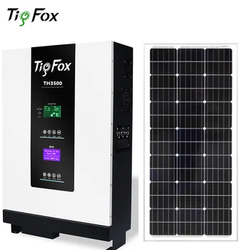 Универсальная система накопления энергии Tigfox 5 кВт, 10 кВт, 13 кВт, 20 кВт, Гибридный солнечный инвертор С литиевой батареей 24 В