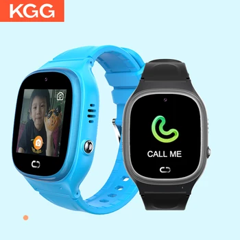 Детские Смарт-часы SOS Phone Watch Smartwatch для Детей с Sim-картой 2G IP67 Водонепроницаемые Детские Часы, Подарки для мальчиков и девочек