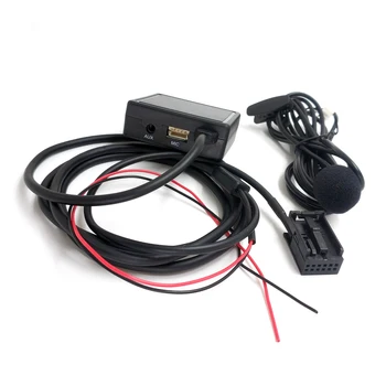 SD Микрофон без рук, USB Bluetooth Музыкальный аудиоприемник, кабель-адаптер для Opel CD70 NAVI DVD90 NAVI CDC40 Opera