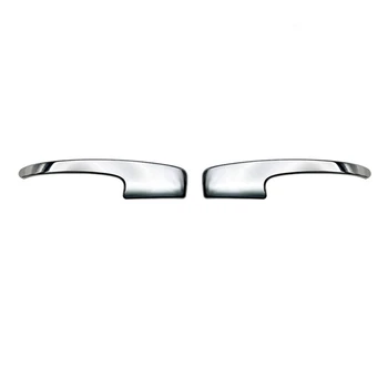 1 пара ABS Хром Серебристый Боковое Зеркало Заднего Вида В Полоску, Накладка, Наклейка для Suzuki Soilo/Универсал R/Smile/Hustler/Alto 2021 +