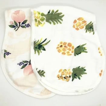 Ткань для кормления малышей Отрыжка новорожденных Мягкие Впитывающие Дышащие нагрудники