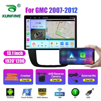 13,1-дюймовое автомобильное радио для GMC 2007-2012 Автомобильный DVD GPS Навигация Стерео Carplay 2 Din Центральный мультимедийный Android Auto
