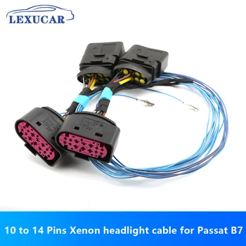 для VW Passat B7 10-14-контактный кабель преобразования ксеноновых фар