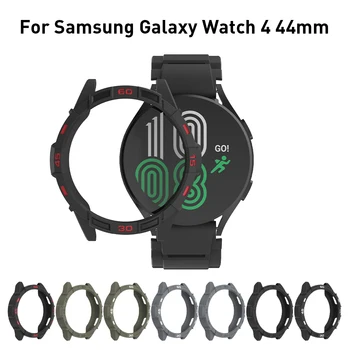 Чехол SIKAI Для Samsung Galaxy Watch 4 44 мм TPU Shell Защитная Крышка Бампер Ремешок для Samsung Galaxy Watch4 44 мм