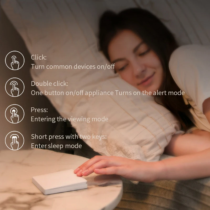 Aqara Smart Switch Light Пульт Дистанционного Управления ZigBee Wifi Беспроводной Ключевой Настенный Выключатель D1 Работает со Шлюзом 3 Hub homekit Xiaomi Mi Home Изображение 3