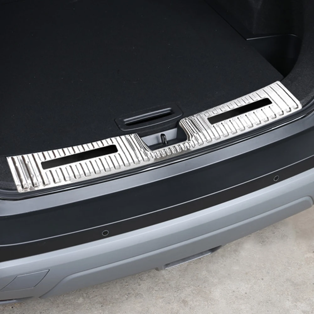 CarMango для Nissan X-Trail Rogue T33 2021-2023 Авто Задняя Дверь Багажника Протектор Крыла Накладка На Порог Рамка Наклейка Аксессуар Изображение 1
