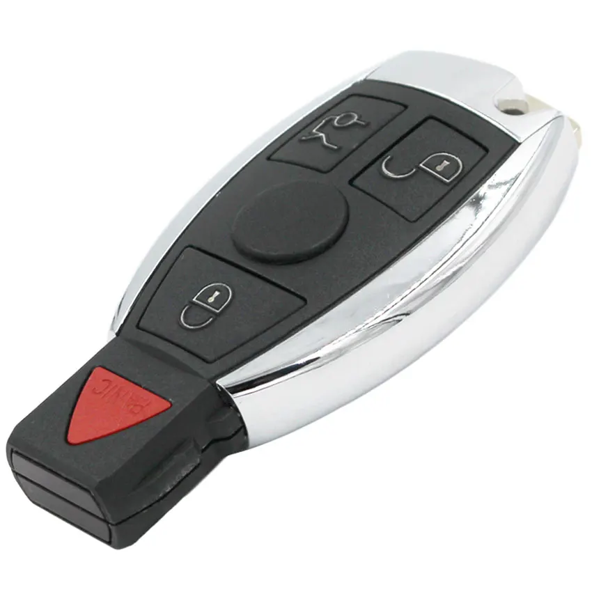 Keyecu 2 Кнопки 2 + 1 кнопка 3 Кнопки 4 Кнопки Smart Remote Автомобильный Ключ BGA Стиль Чип 433 МГц для Mercedes Benz 2000 + Изображение 3