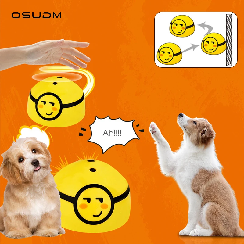 OSUDM Умная убегающая кошка, Игрушка для собак, Интерактивная игрушка для выгула щенка, Инфракрасный датчик, Дразнящий интеллект, Аксессуары для домашних собак Изображение 0