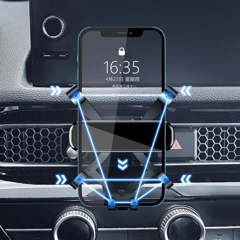 Автомобильный держатель телефона для Honda Civic 11th 2022 Кронштейн для стайлинга автомобилей Подставка для GPS с возможностью поворота Мобильные Аксессуары Изображение 1