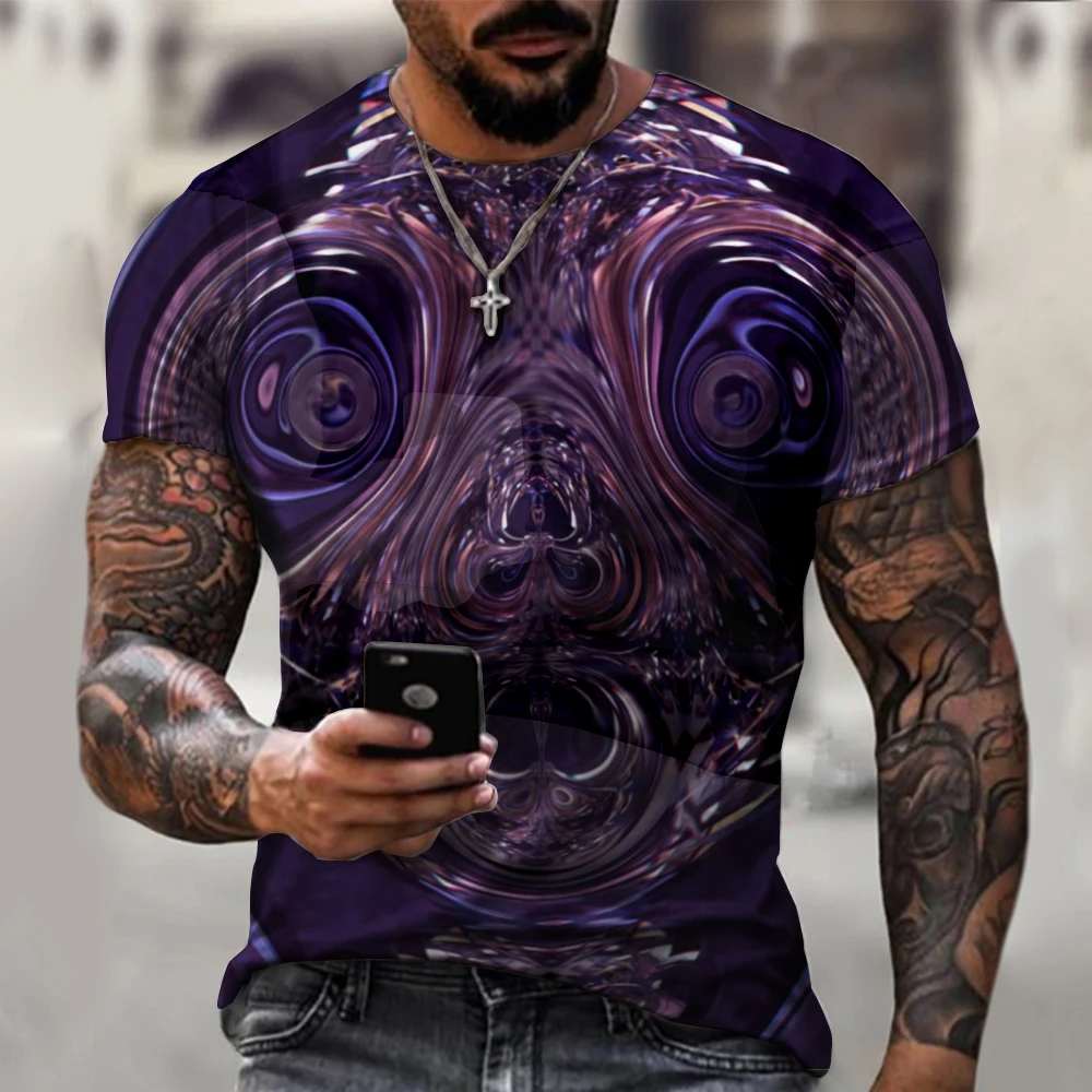 Быстросохнущая футболка с 3D-принтом черепа для мужчин/женщин, популярная повседневная одежда в пугающем стиле, повседневные модные топы, футболки 22 цвета Изображение 2