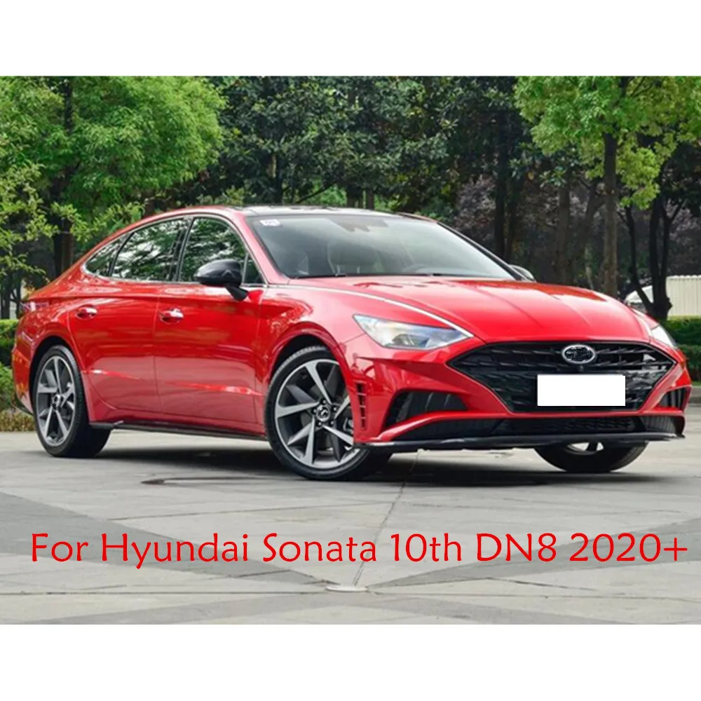 Для Hyundai Sonata 10th DN8 2020 2021 2022 2023 Наклейка На Кузов Из Нержавеющей стали Для Второго пилота Ящик Для Хранения Ящиков Переключатель Отделка Рамки 2 шт Изображение 5