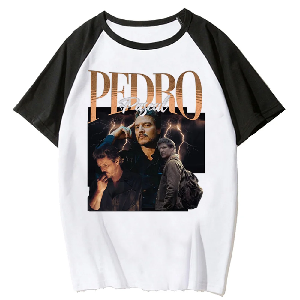 Женская футболка Pedro Pascal с аниме-топом для девочек, одежда y2k с аниме-комиксами Изображение 1