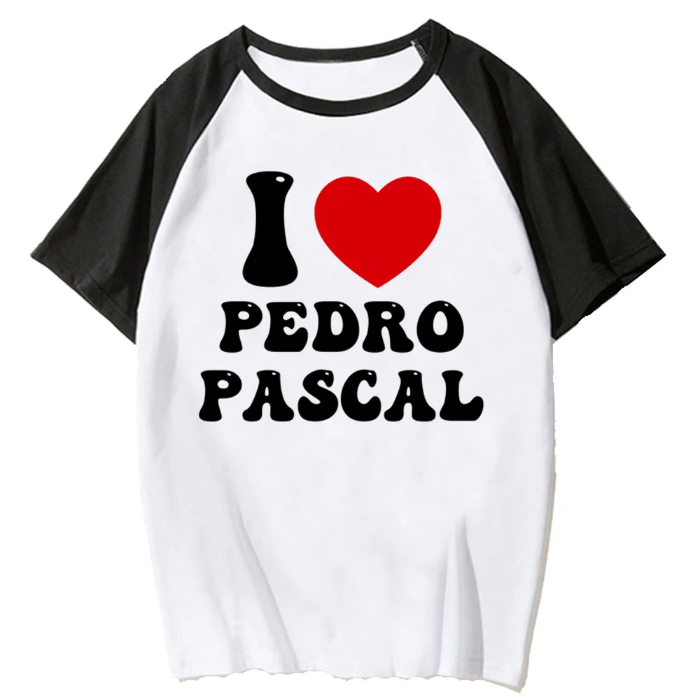 Женская футболка Pedro Pascal с аниме-топом для девочек, одежда y2k с аниме-комиксами Изображение 4