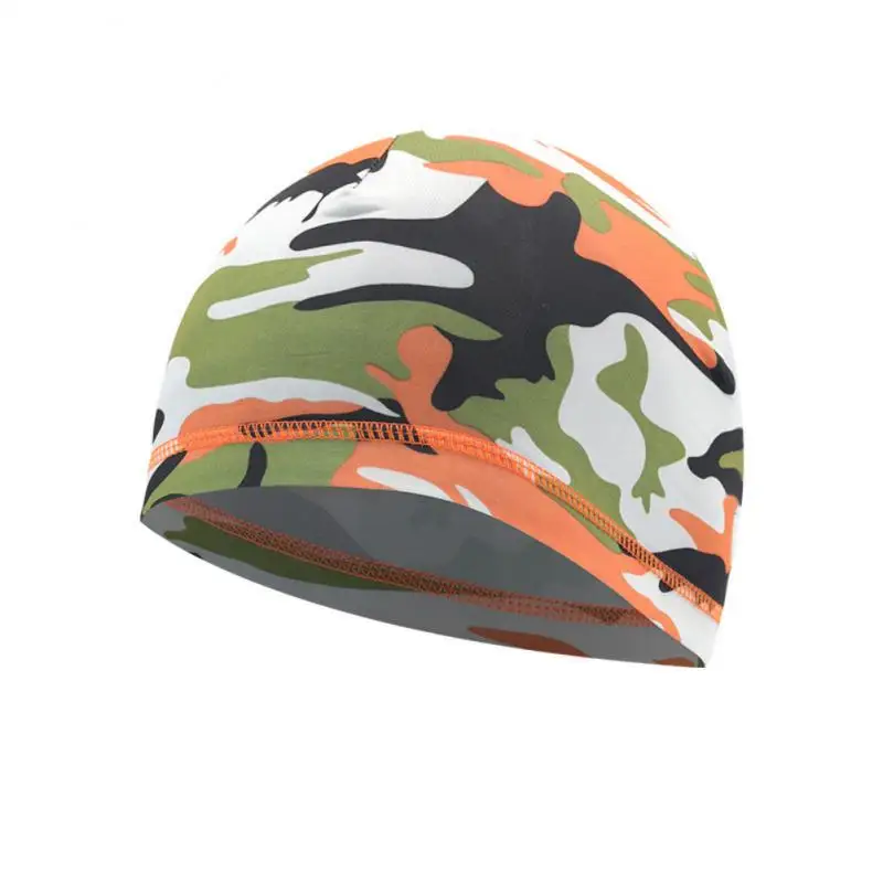 Мужская спортивная кепка, Внутренняя кепка для быстросохнущего шлема, мужская шапочка с защитой от пота, охлаждающая, Дышащая, для езды на велосипеде, женская кепка для велоспорта Изображение 1