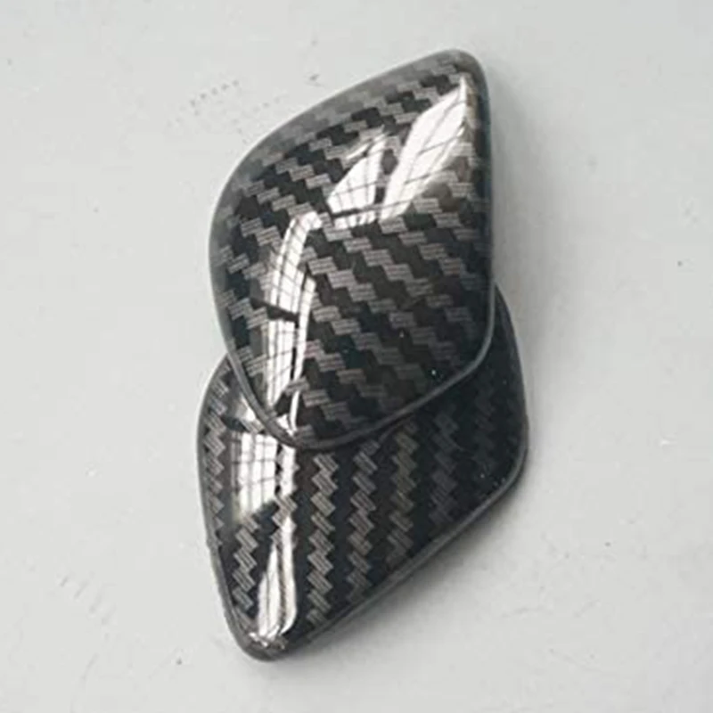 Накладка на Головную Крышку Ручки Переключения Передач из Углеродного Волокна Автомобильные Аксессуары для Atlas Tiguan Beetle Golf Jetta P at CC Изображение 3