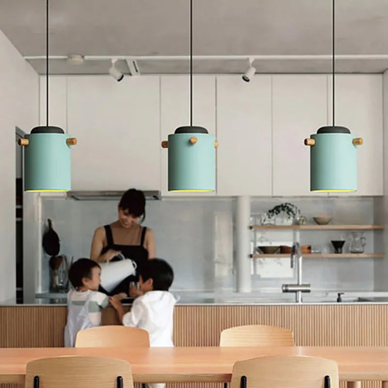 Подвесной светильник Nordic Подвесной светильник для спальни, прикроватной тумбочки, кухни, столовой, ресторана, Потолочного освещения, Lumimaire Decoration Led Изображение 2