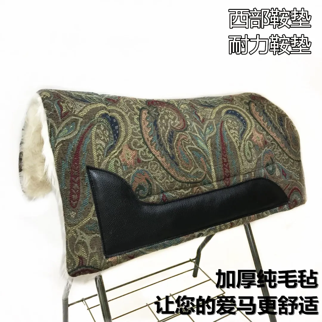 Подушка для седла, подушка для пота, военное седло, общая подушка, Туристическое седло, прочная подушка для седла лошади Изображение 2